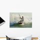 Man Kitesurfing Wall Mural
