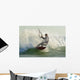 Man Kitesurfing Wall Mural