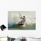 Man Kitesurfing Wall Mural