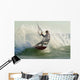 Man Kitesurfing Wall Mural