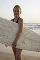 Young Girl With Surfboard Wall Mural