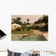Woman Diving Into Swimming Pool Wall Mural