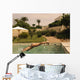 Woman Diving Into Swimming Pool Wall Mural