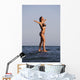 Woman Standing On The Water Wall Mural