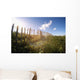 Fence In A Field Wall Mural
