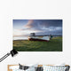 Dilapidated And Abandoned Fishing Boats Wall Mural