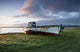 Dilapidated And Abandoned Fishing Boats Wall Mural