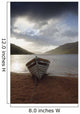 Fishing Boat Moored On Lough Nafooey Wall Mural