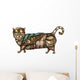 Chill Steam Punk Cat Wall Decal