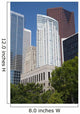 Modern Building Exteriors, Toronto, Ontario, Canada Wall Mural