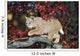 Bobcat Walks On Branch Through Hawthorn In Autumn Wall Mural