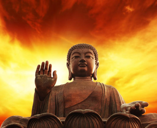Statue of buddha Wall Mural