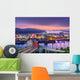 Charleston West Virginia USA Skyline Evening Wall Decal