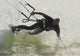 Man Kitesurfing Wall Mural
