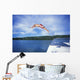 Diving Into A Lake Wall Mural