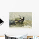 Man Kitesurfing Wall Mural
