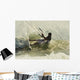 Man Kitesurfing Wall Mural