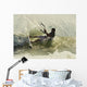 Man Kitesurfing Wall Mural
