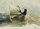 Man Kitesurfing Wall Mural