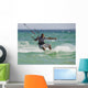 Man Kitesurfing Wall Mural
