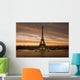 Eiffel Dawn Wall Decal Design 2
