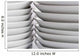 Stacks White Plates up