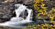Waterfall, Banff, Alberta Wall Mural