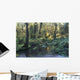 Pool In Temperate Rainforest Stream Wall Mural