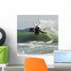Kitesurfer Catching A Wave Wall Mural