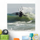 Kitesurfer Catching A Wave Wall Mural