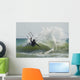 Kitesurfer Catching A Wave Wall Mural