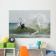 Kitesurfer Catching A Wave Wall Mural