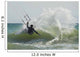 Kitesurfer Catching A Wave Wall Mural