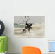 Kitesurfer Catching A Wave Wall Mural