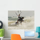 Kitesurfer Catching A Wave Wall Mural