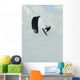 Kitesurfer In Mid-Air Wall Mural