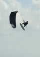 Kitesurfer In Mid-Air Wall Mural