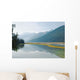 Canadian Rockies Reflected In Beauty Creek Wall Mural