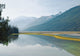 Canadian Rockies Reflected In Beauty Creek Wall Mural