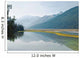 Canadian Rockies Reflected In Beauty Creek Wall Mural