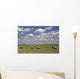 Hay Bales In Field, Alberta, Canada Wall Mural