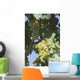 White Grapes On The Vine Wall Mural