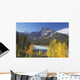 Athabasca River In Autumn, Jasper National Park, Alberta, Canada Wall Mural