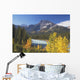 Athabasca River In Autumn, Jasper National Park, Alberta, Canada Wall Mural