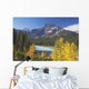 Athabasca River In Autumn, Jasper National Park, Alberta, Canada Wall Mural