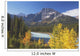 Athabasca River In Autumn, Jasper National Park, Alberta, Canada Wall Mural