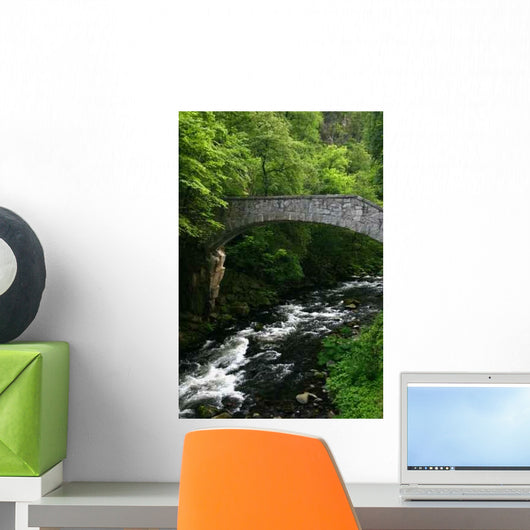 Jungfern Bridge into Bode Wall Decal