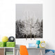 Frost On Trees Wall Mural