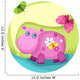 Hippo Wall Decal