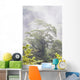 Mist Over A Rainforest, Republic Of Costa Rica Wall Mural